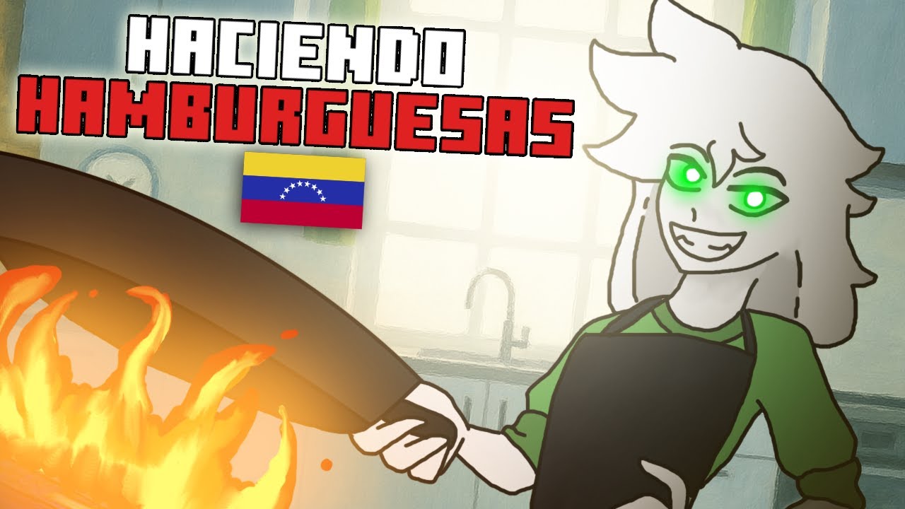 5 VENEZOLANOS HACIENDO HAMBURGUESAS