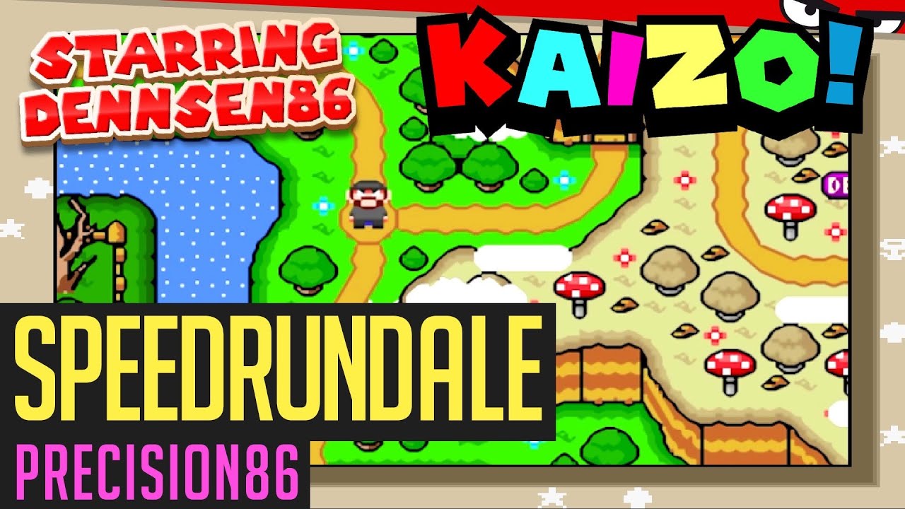 Precision86 (Kaizo Mario mit Dennsen86-Figur) Speedrun in 42:40 von JokerStreamOk | Speedrundale