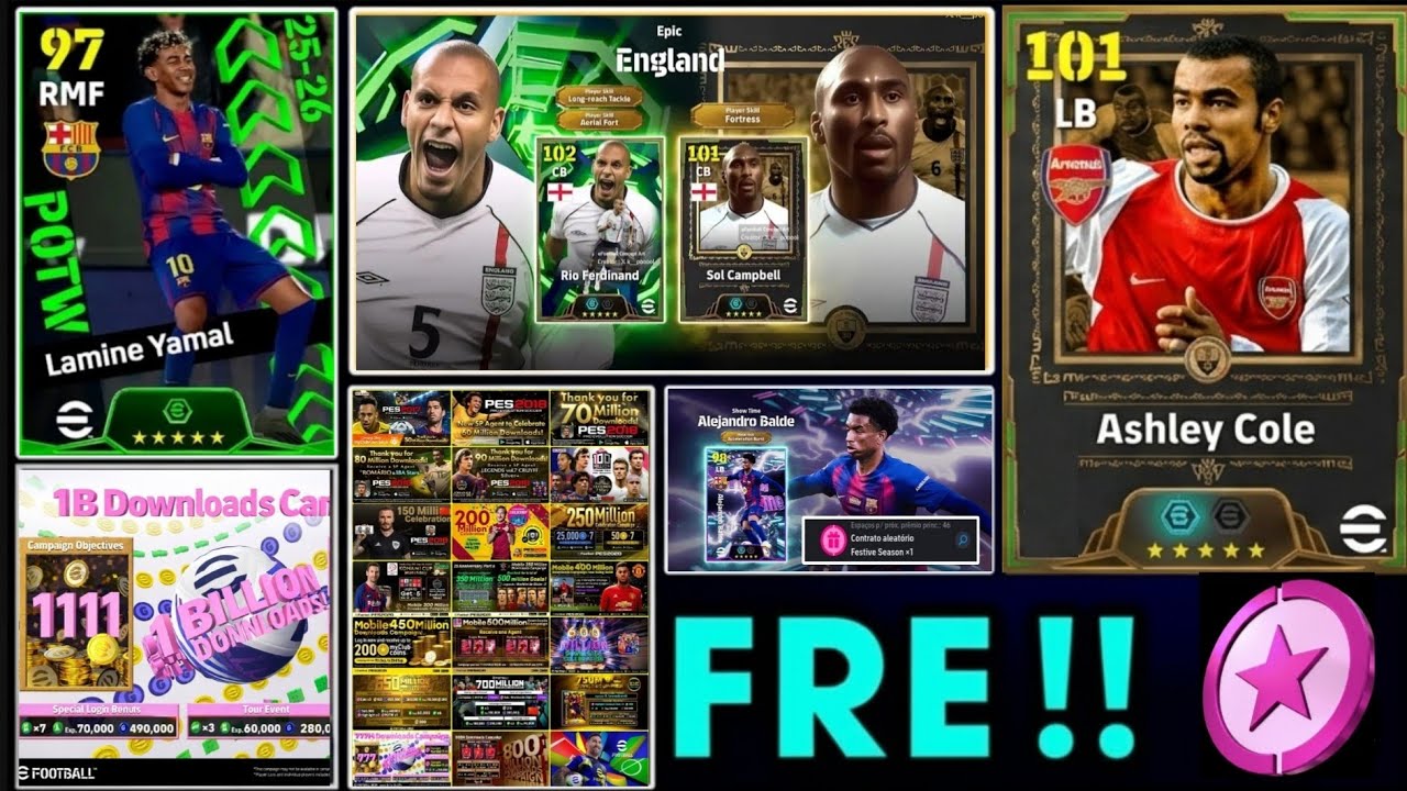 🤯 INCRÍVEL TUDO DEFINIDO ✅ TODAS AS NOVIDADES DESTE DOMINGO E DA SEMANA 🥰 NO EFOOTBALL 2026 🎁