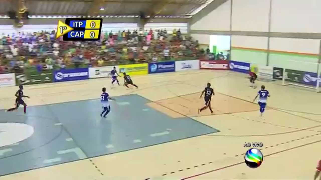 Copa TV Sergipe de Futsal - Trechos e gols de Itaporanga X Capela (12/07/15)