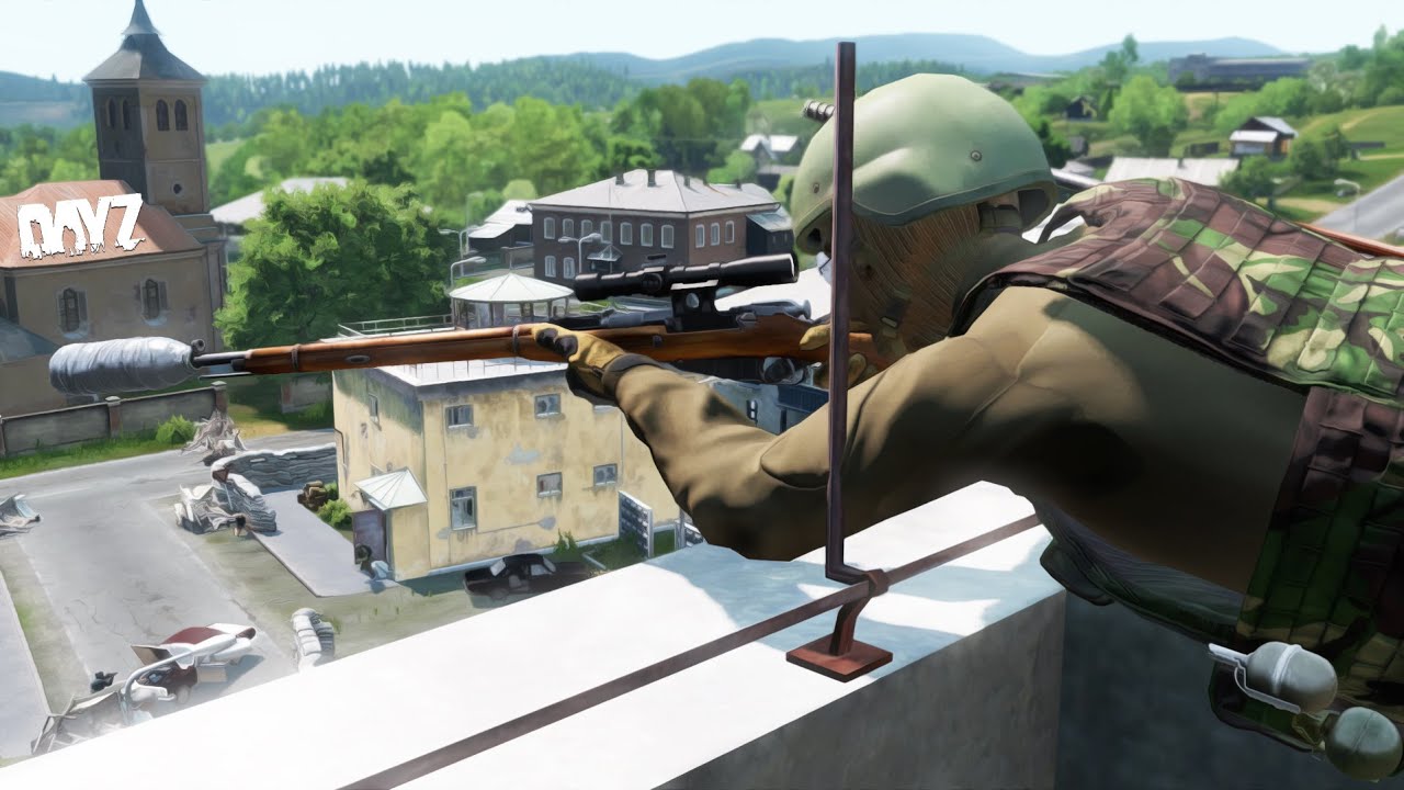 Снайпер, рожденный в рубашке. Поселились в чужом доме в лесу - DayZ