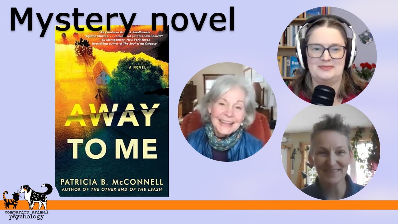 Patricia McConnell's first mystery novel, Away to Me, is gorgeous and you want to know about it