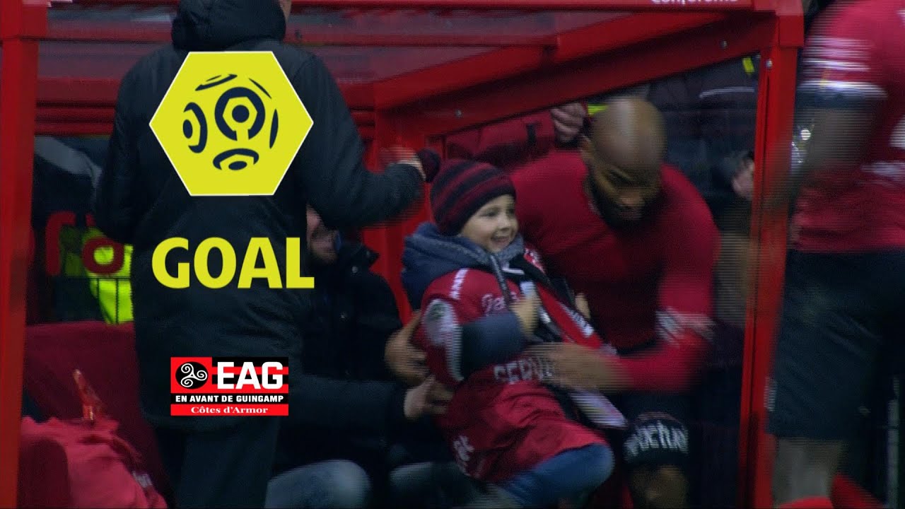 Goal Jimmy BRIAND (90' +4) / EA Guingamp - AS Saint-Etienne (2-1) / 2017-18