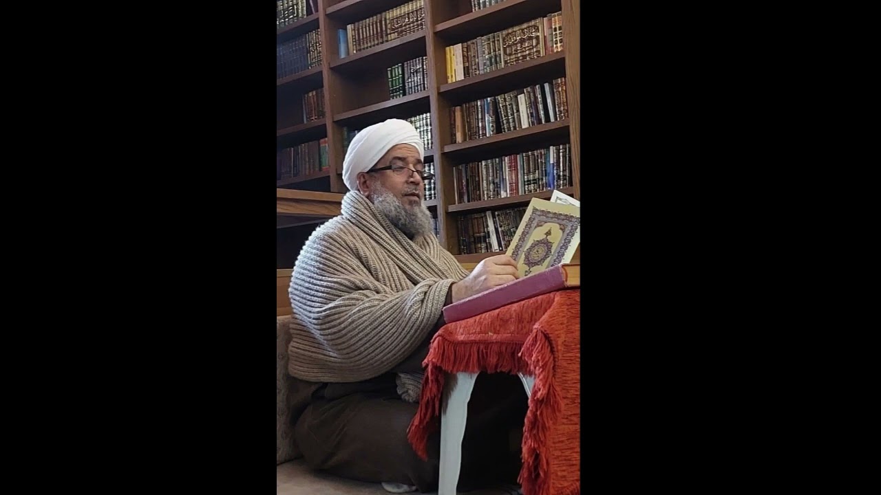فضيلة الشيخ المربي محمود الدرة يتكلم عن بركات  قراءة كتاب دلائل الخيرات