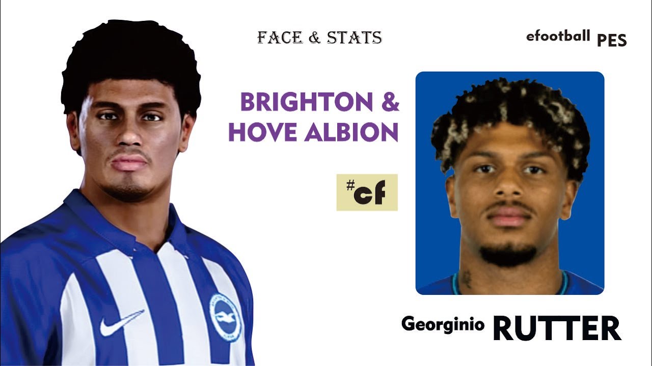 Georginio Rutter FACE & STATS eFootball PES 2021 2020
