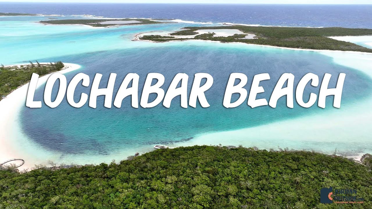 Пляж Лохабар, Лонг-Айленд, Багамы (Голубая дыра, песчаные отмели и возможности для снорклинга)