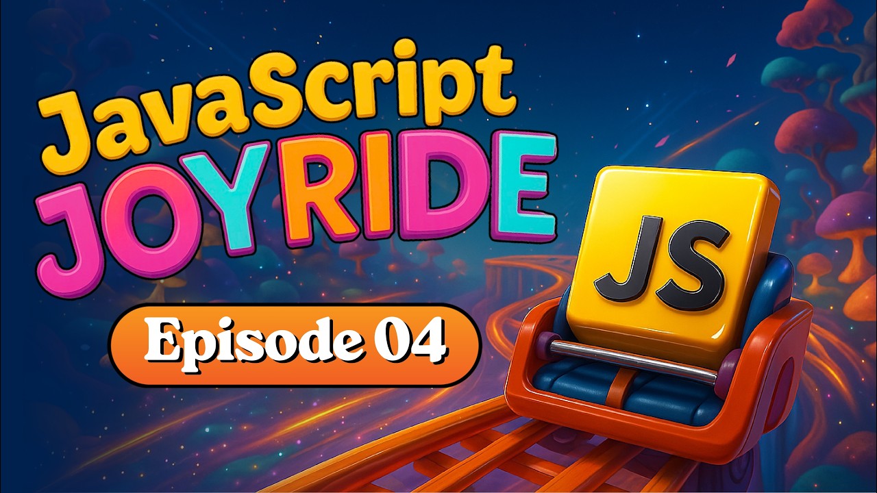 JavaScript Complete Course | JavaScript JoyRide Episode 04