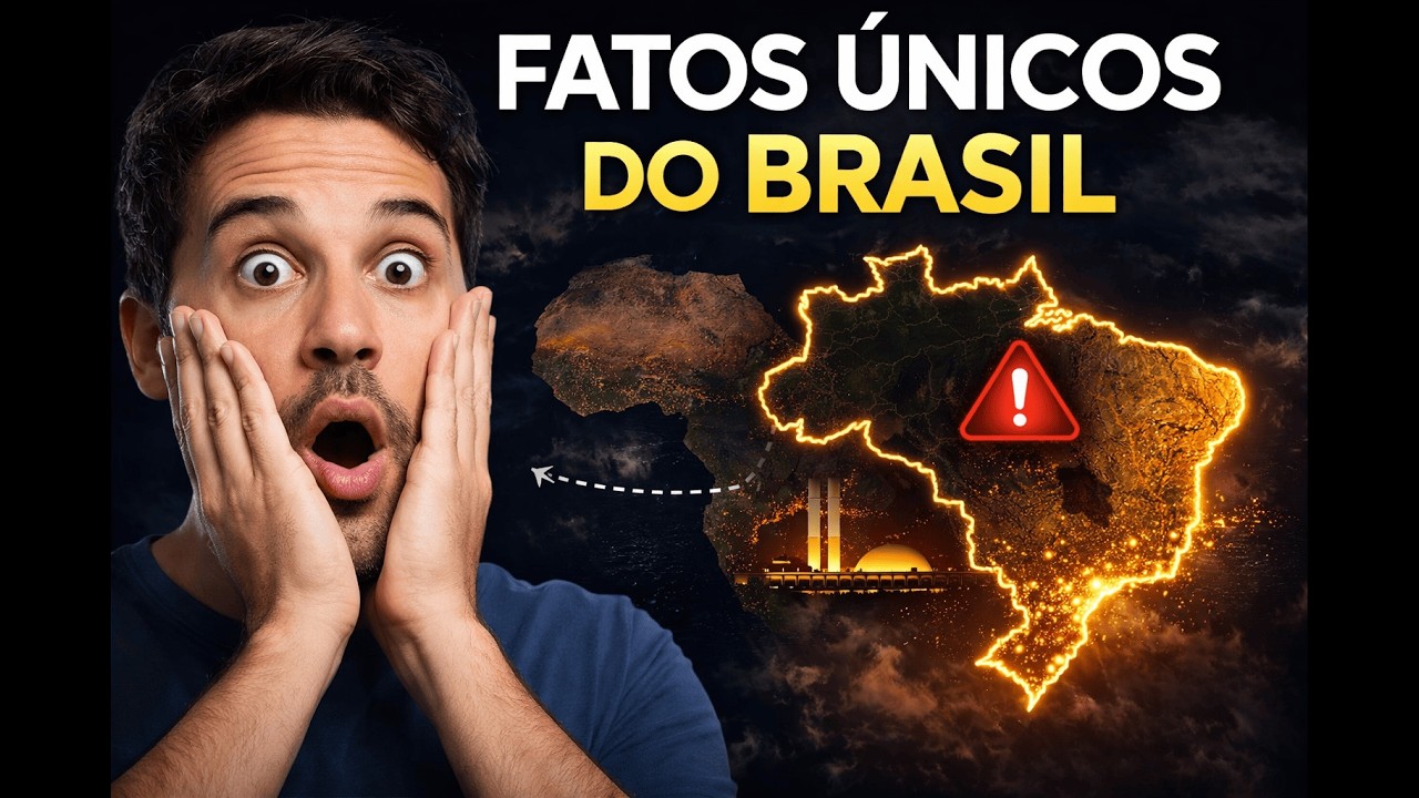 Esses fatos só existem no Brasil (e mudam tudo no mapa)