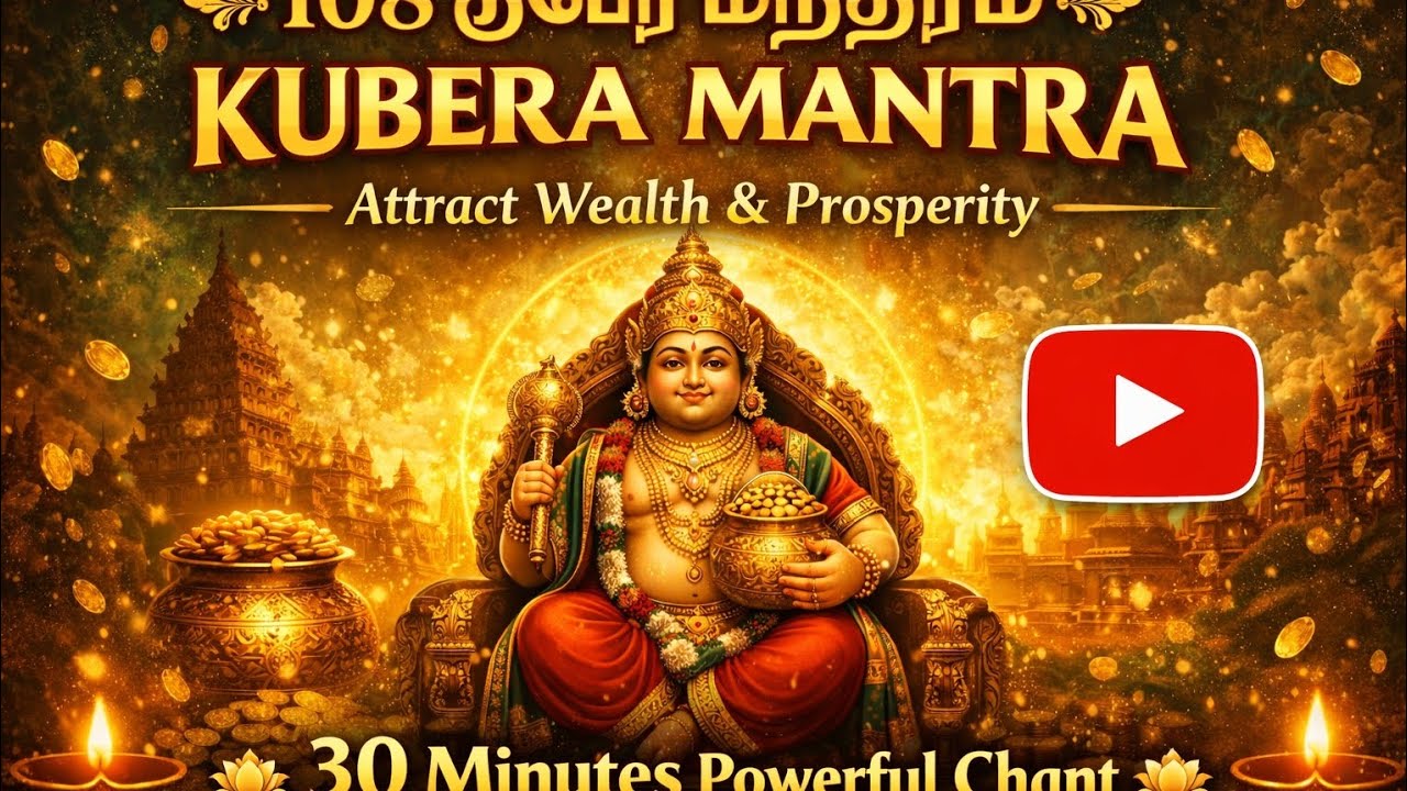 செல்வத்தை அள்ளித்தரும் சக்திவாய்ந்த குபேர மந்திரம் 108 முறை | Kubera Mantra 108 Times Tamil