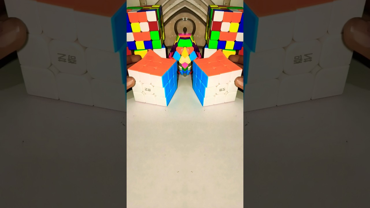 Rubik's cube on beat challenge💀😮