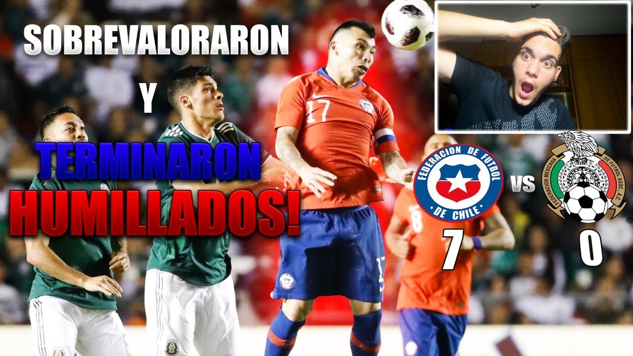 CHILE VS MEXICO 7-0🔥😱 | ESPAÑOL REACCIONA a HUMILLACION TOTAL DE CHILE A MEXICO🔥😱 | REACCION😱