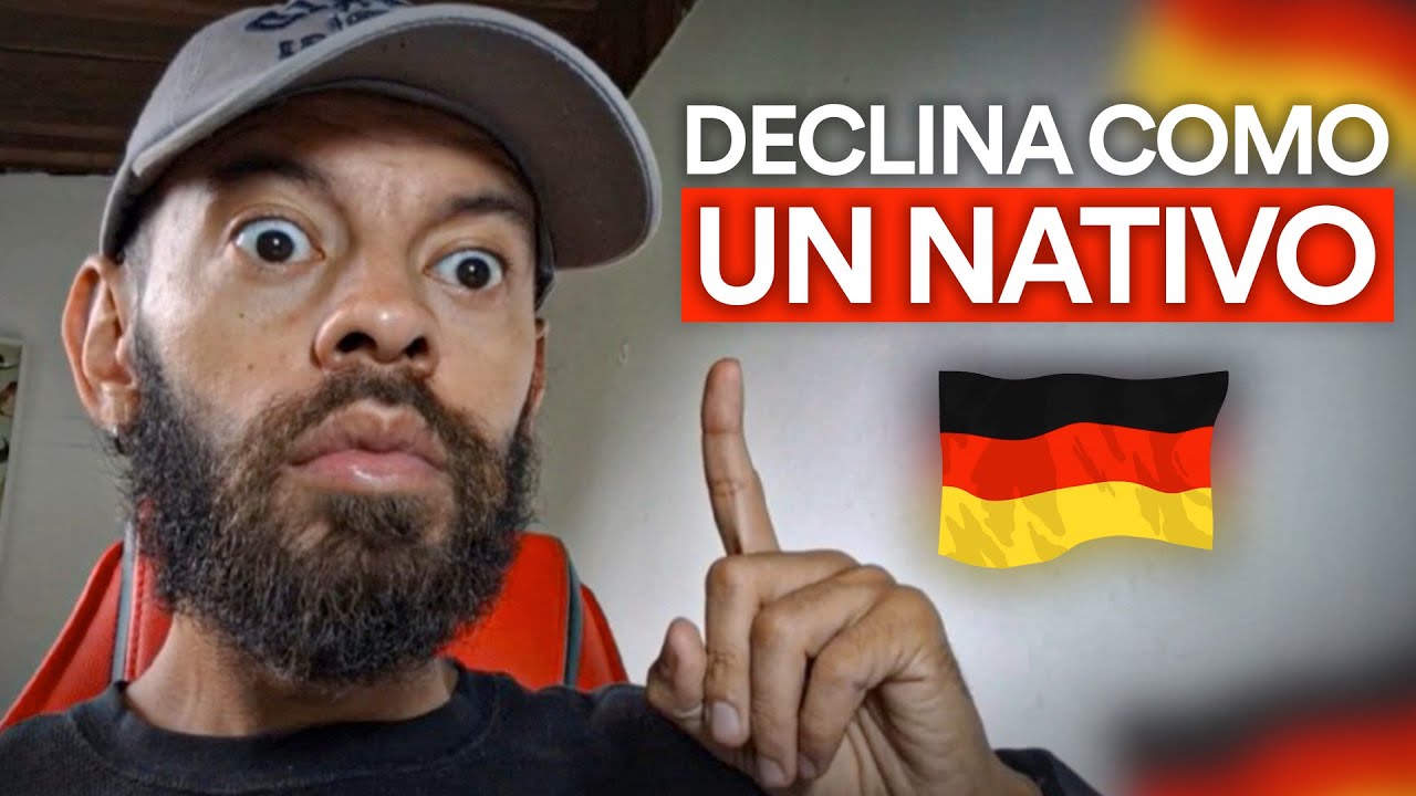 ¿Cómo DECLINAR adjetivos en alemán en 10 MINUTOS? (Alemán AVANZADO - Clase 1)