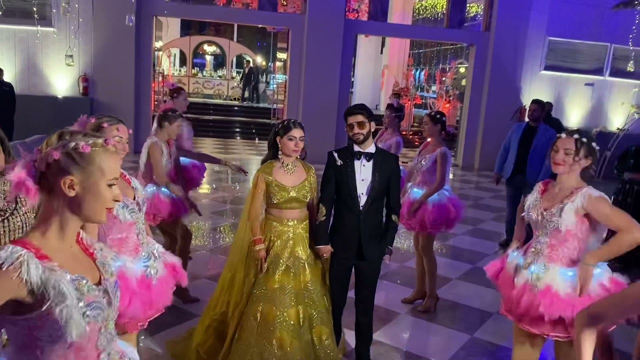 Ballerina Entry || Couple Entry || Raqs Events #Ballerina #CoupleEntry #RaqsEvents