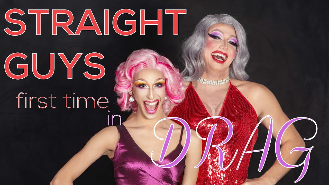 Straight Guys First Time in Drag | Angelina DM Trailz and Logan