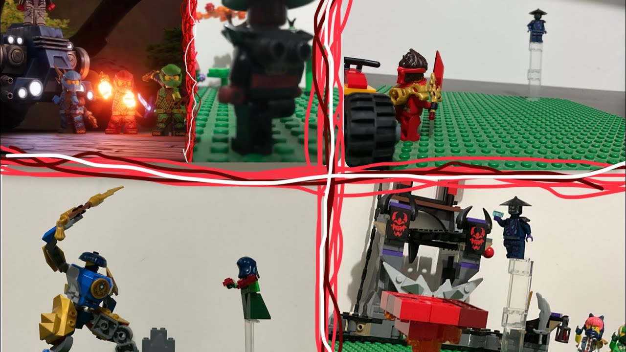Ninjago scene reaction complation