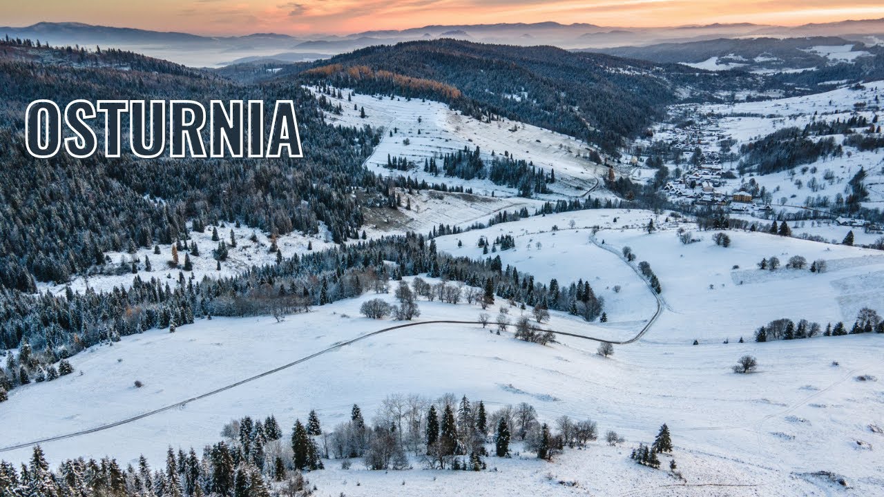 Osturnia na Słowacji - film z drona