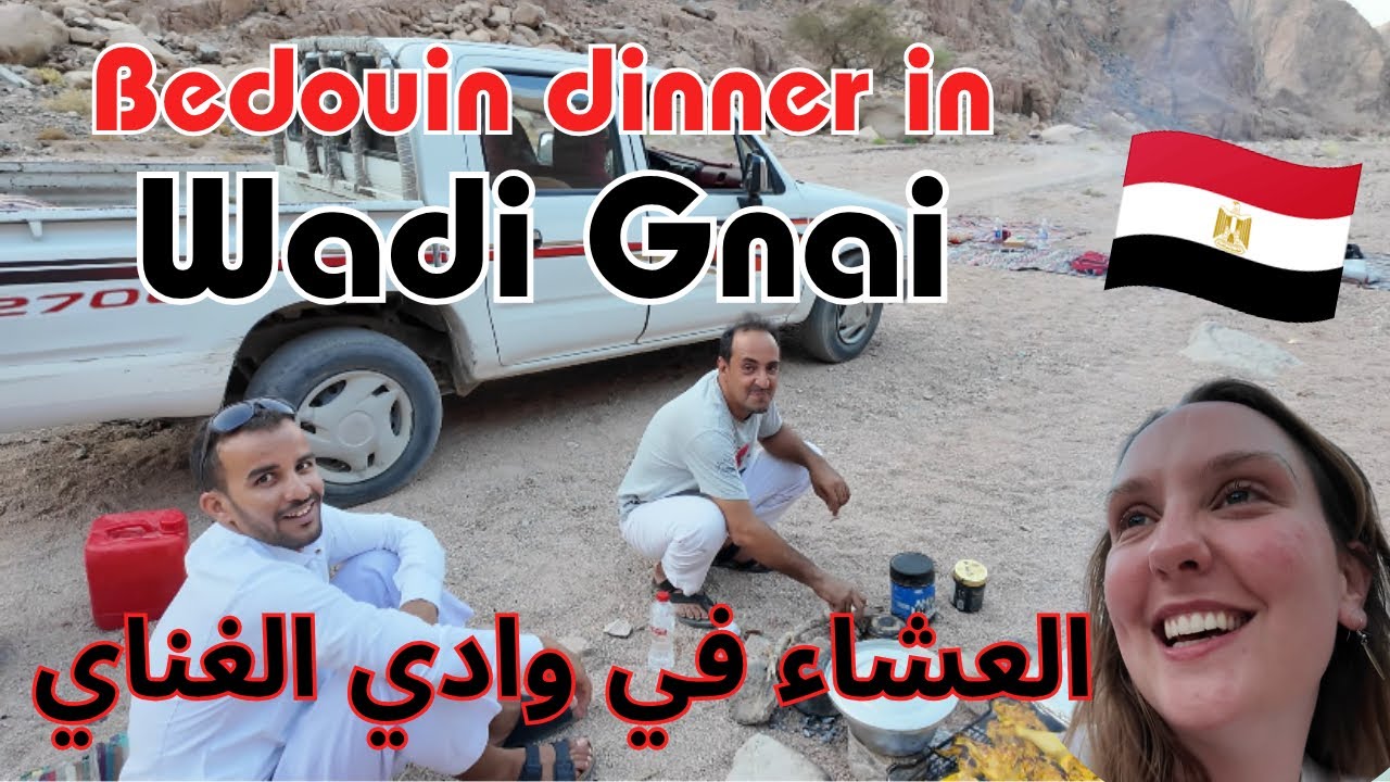 🇪🇬 DAHAB DAY 3 - DINNER IN WADI GNAI 💫