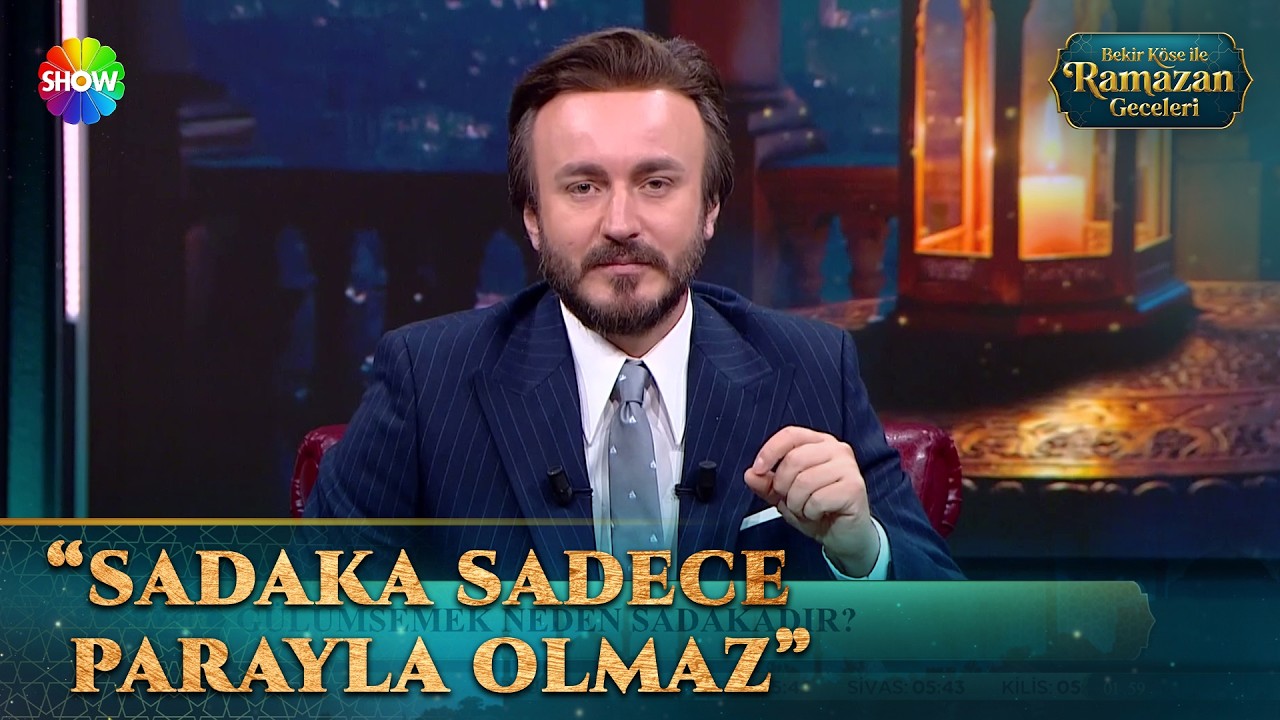 Gülümsemek neden sadakadır? | Bekir Köse İle Ramazan Geceleri 6. Bölüm