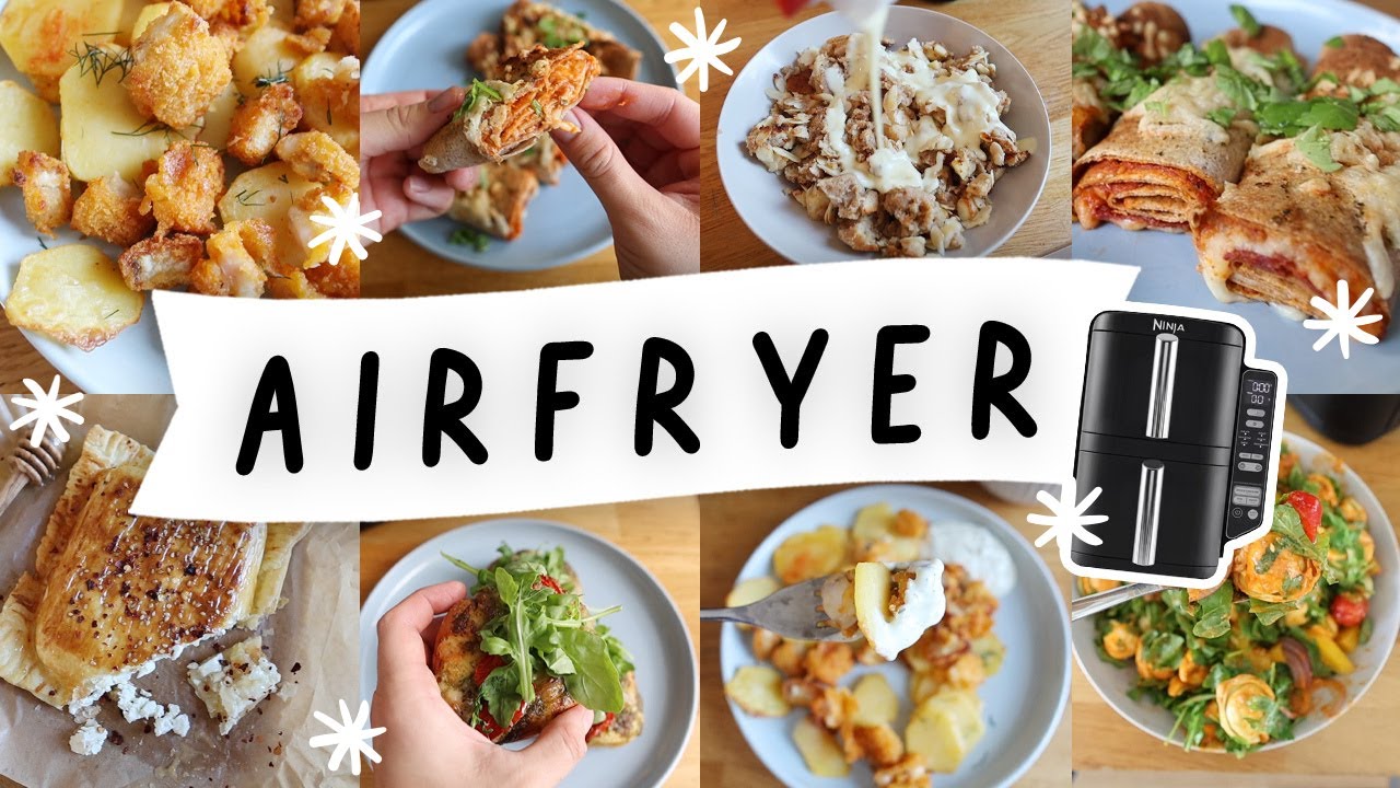 Airfryer: Einfache und gesunde Rezepte aus der Heißluftfritteuse | TRYTRYTRY