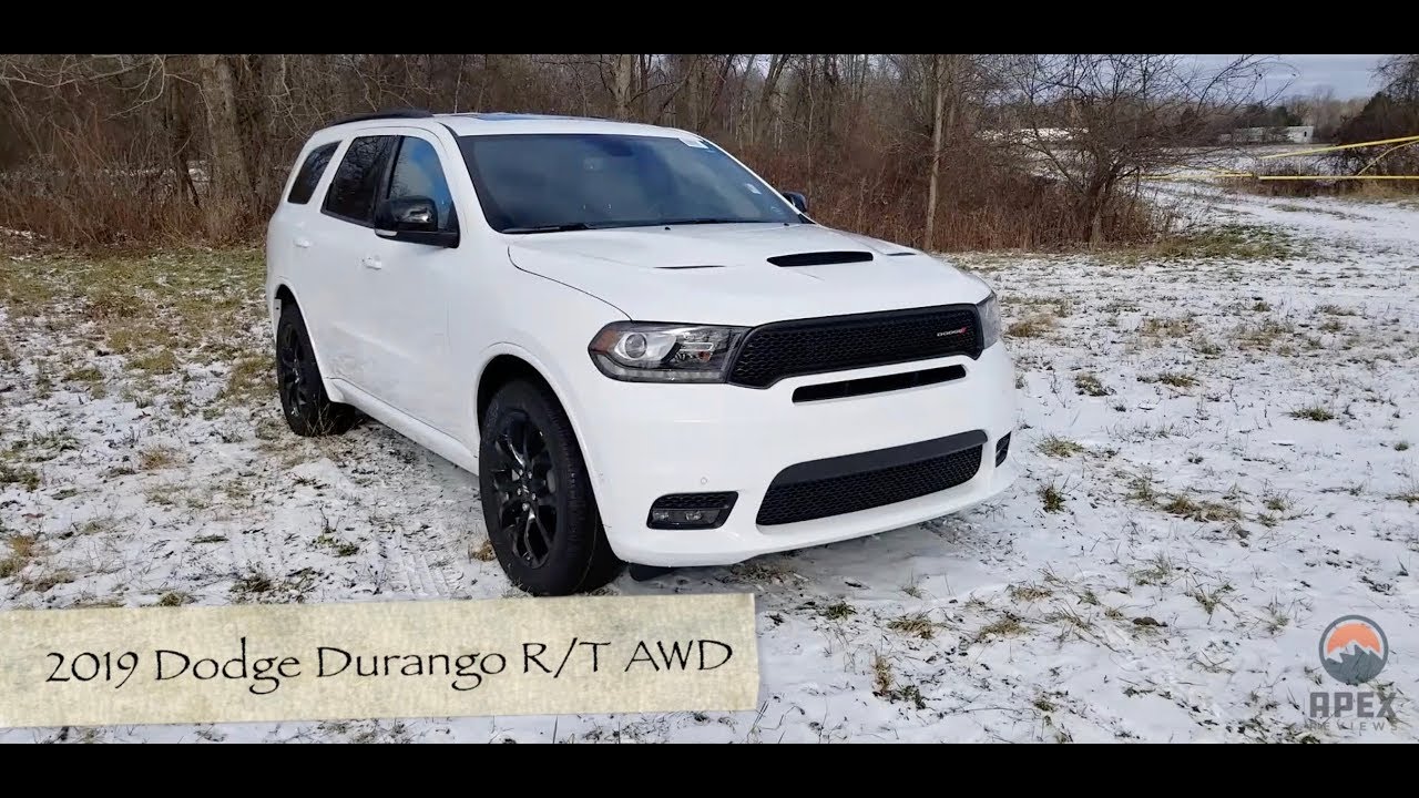 Обзор: Dodge Durango R/T AWD 2019 года