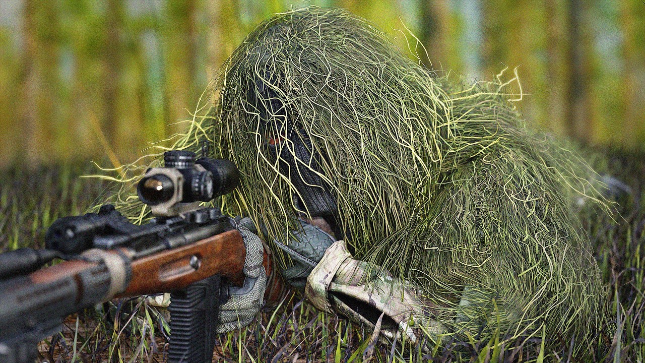 Special Forces Ghillie Sniper Prview