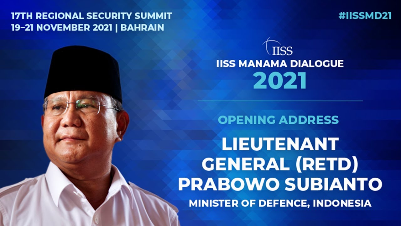 IISS Manama Dialogue 2021: Opening Address