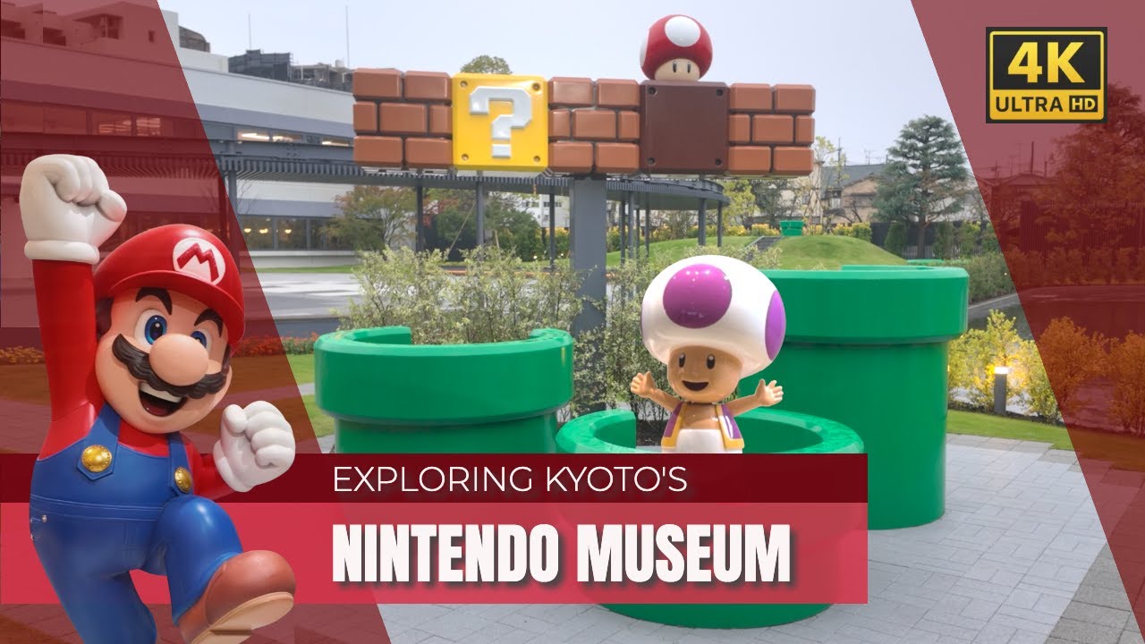 Exploring Japan's Nintendo Museum in Kyoto (4K)