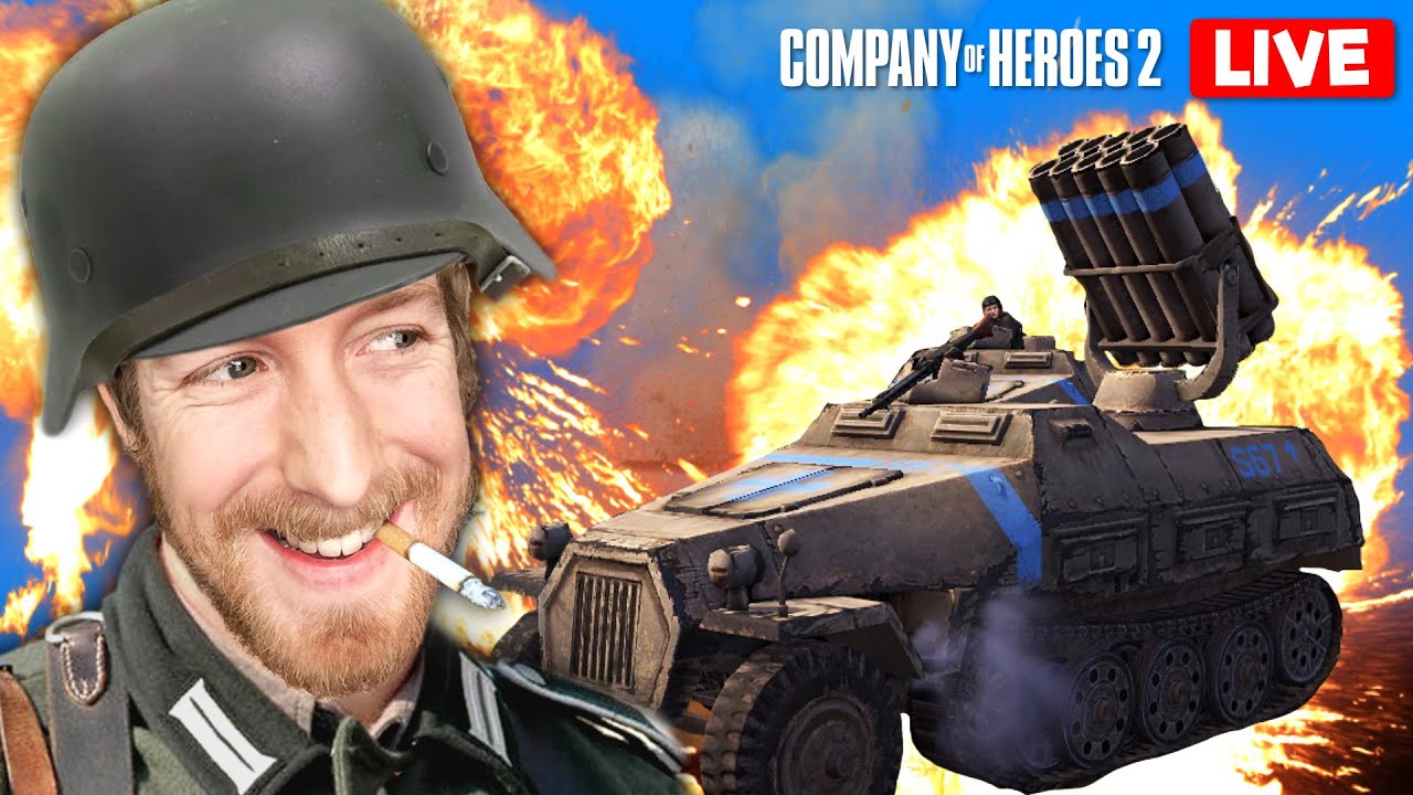 LIVE 🔴 Skippy's LIVE on YouTube!? 😱 Company of Heroes 2