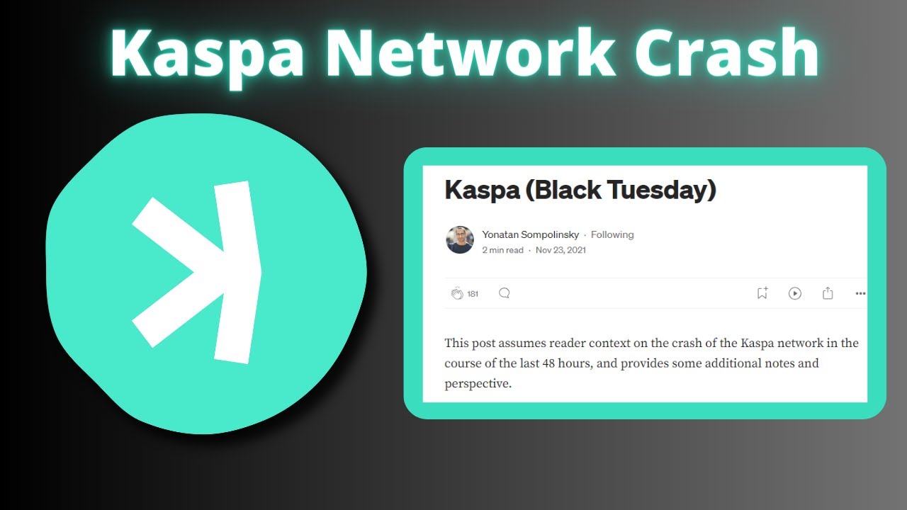 Kaspa Black Tuesday Network Crash (Hard Fork)