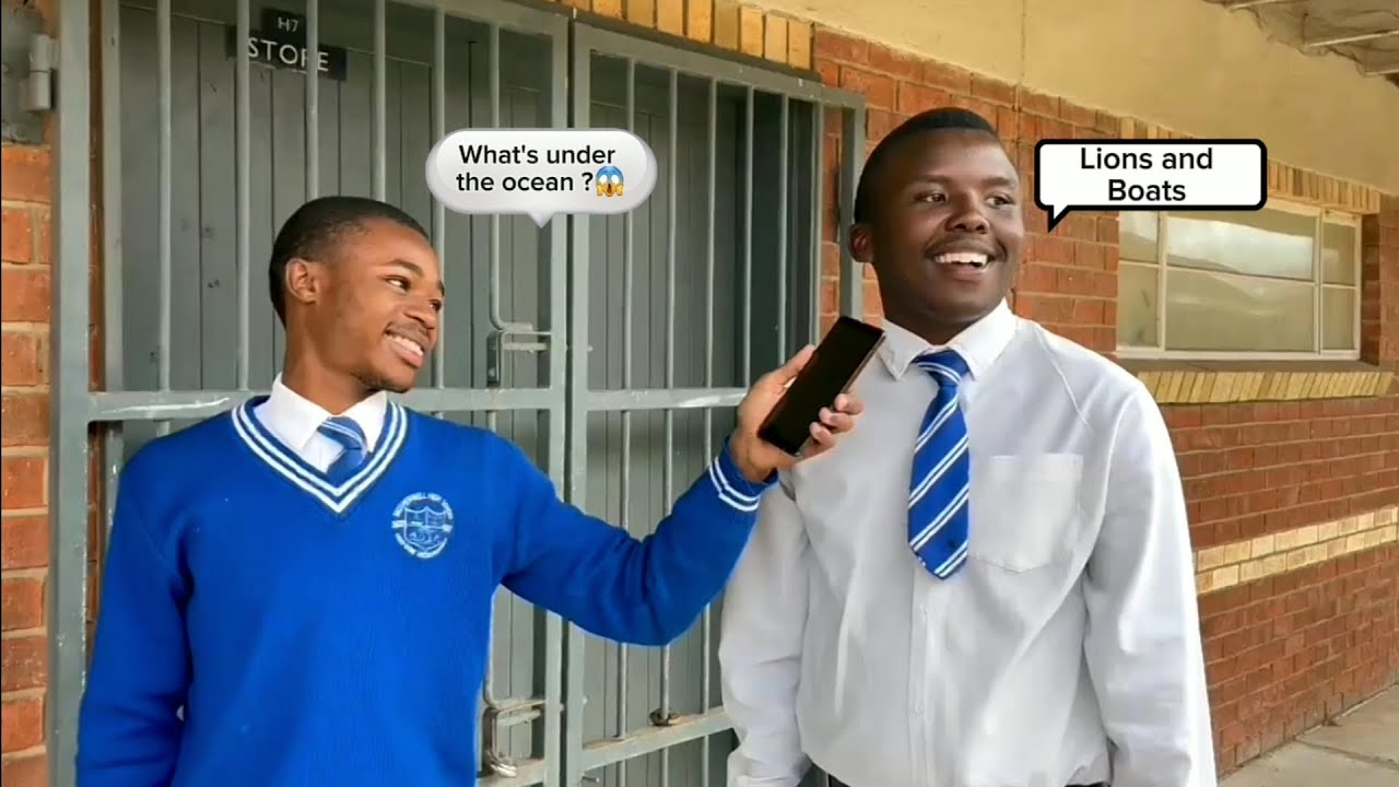 Asking School Learners Questions that dont make sense 😱‼(school edition) Who's_libzz