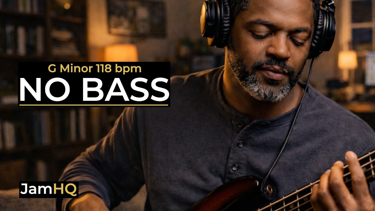 Brass Groove Jam | Bassless Backing Track | Section Tight Heat