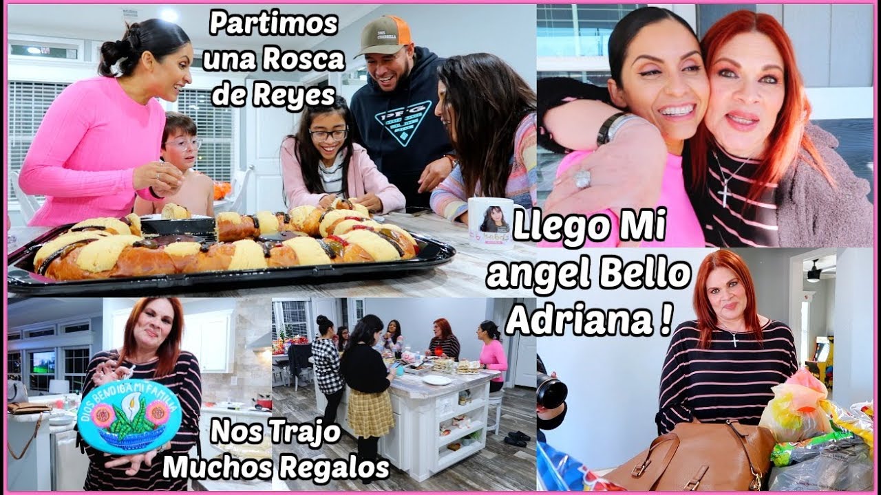 Llego Un angel Bello a mi Casa!!  ADRIANA nos Trajo Una Rosca de Reyes de Mexico  - ♡IsabelVlogs♡