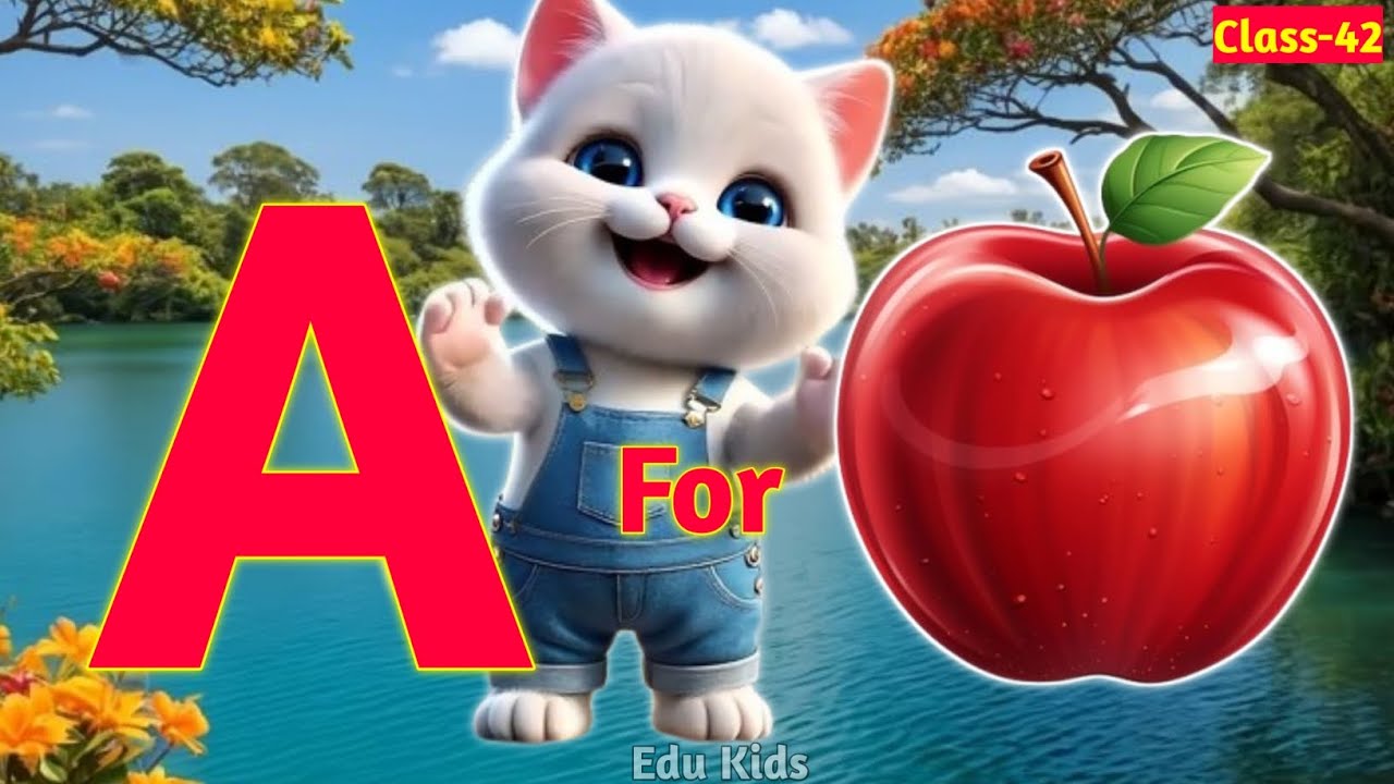A For Apple |abcd |abc |A for Apple |अ से अनार |क से कबूतर |A से अ #abcd #abc #nurseryrhymes #viral