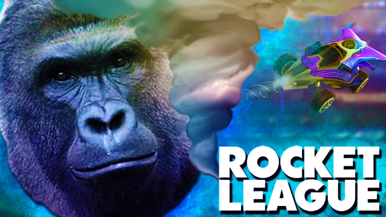 HURRICANE HARAMBE with SideArms!! - Rocket League RUMBLE!