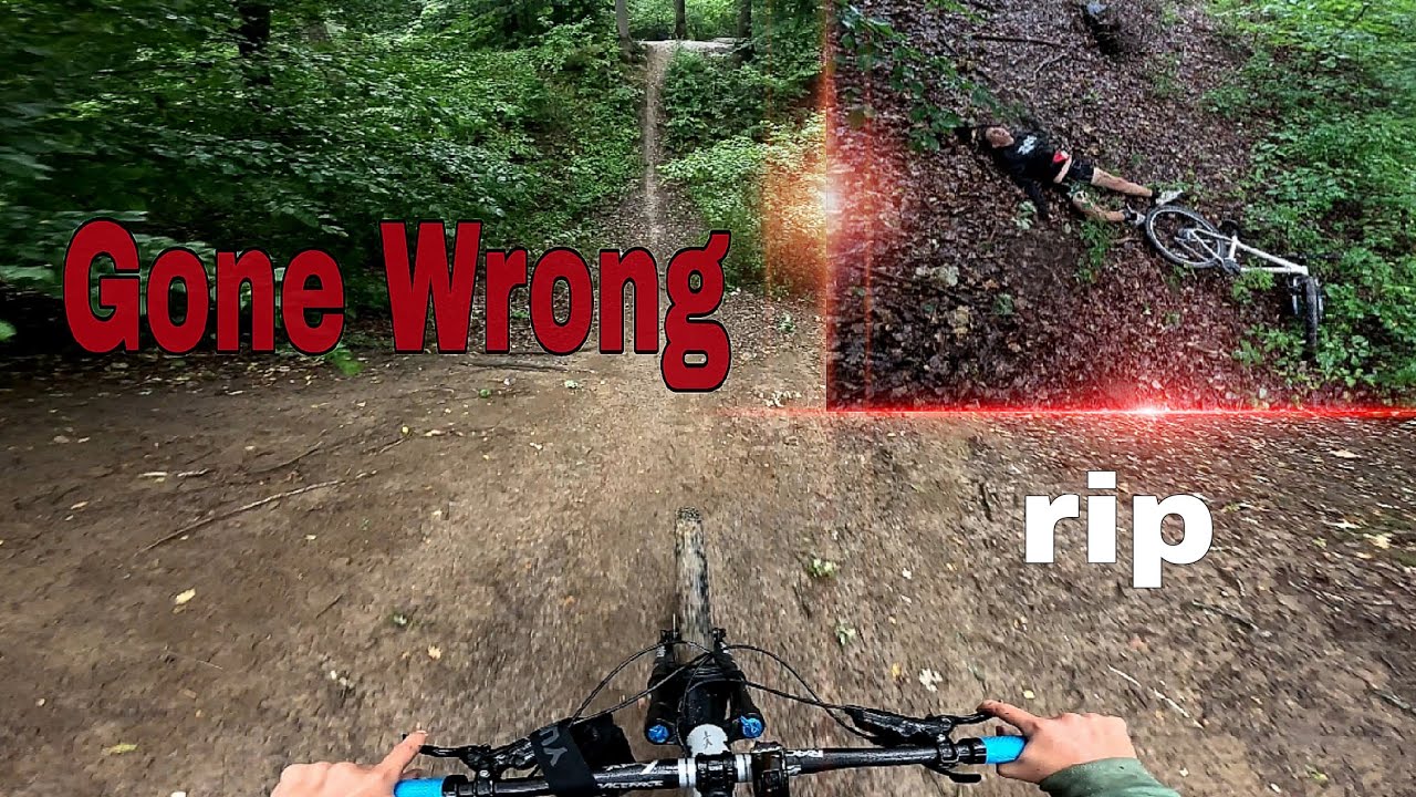 EXTREME MUDDY DAY...(a pupat copacul,rip) | Bike Vlog