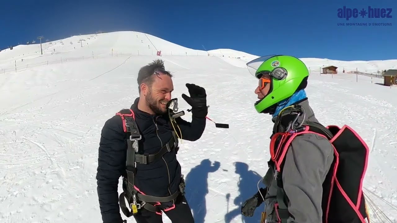 Le saut en parachute d'Arthur