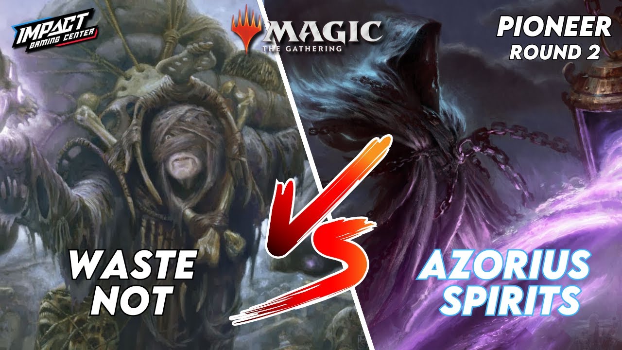 Waste Not (Dan B) VS Azorius Spirits (Kevin T) [PAPER] | Pioneer Monday at IGC