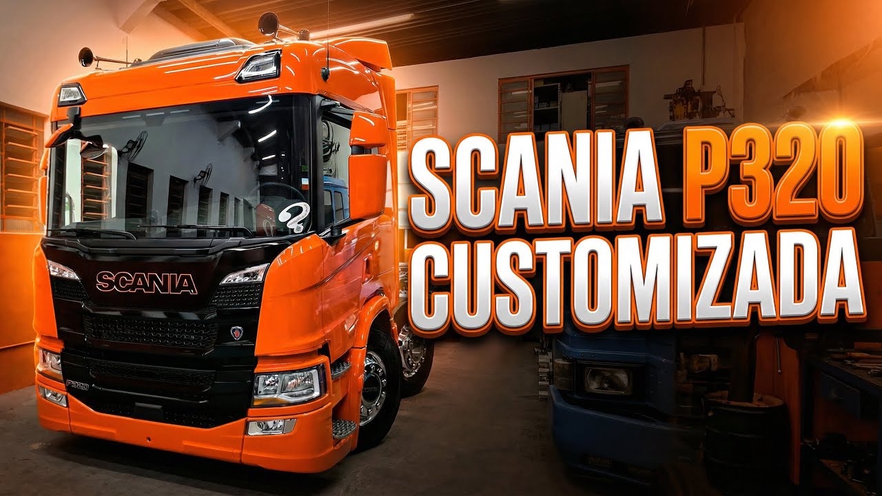 Scania 2026 totalmente customizado! P320 exclusiva!