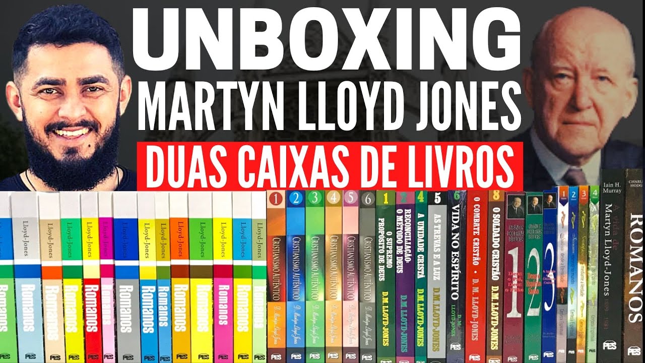 UNBOXING - Livros de Martyn Lloyd Jones - Caixa 1 de 2