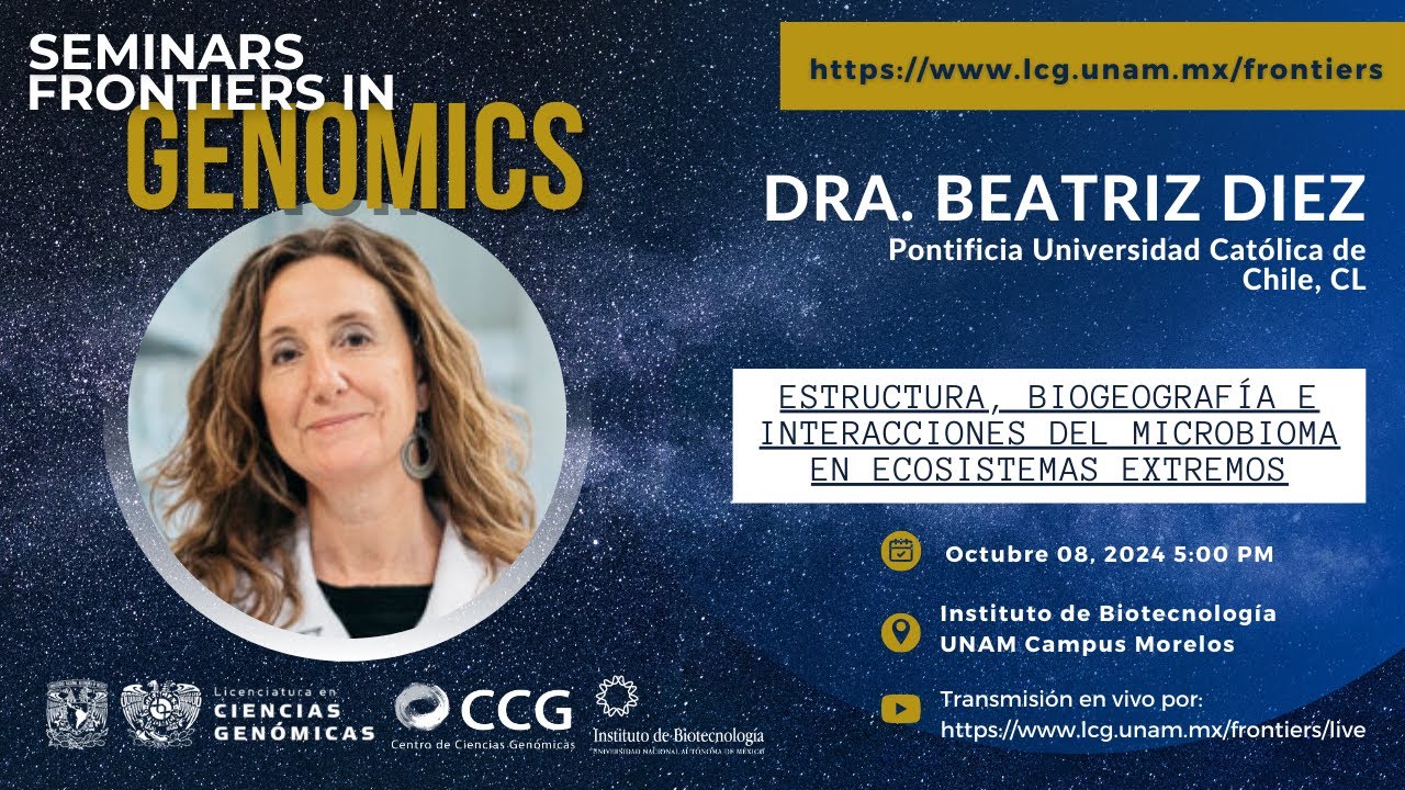 Frontiers in Genomics - Beatriz Diez  - 08 octubre 2024 5pm