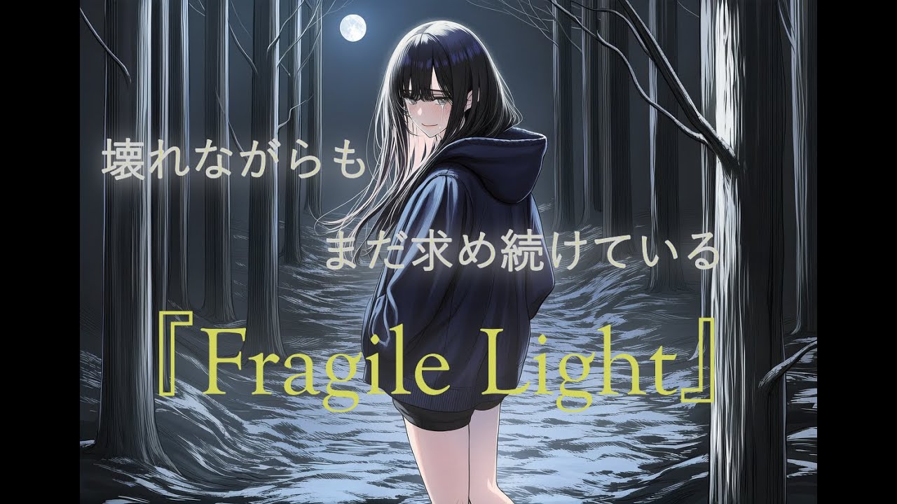 灰野名残 - Fragile Light (lyric video) #aivocals #originalsong 