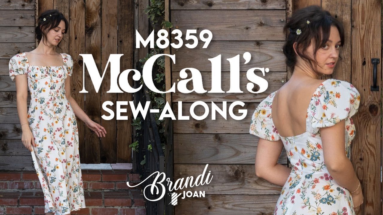 Sew Along to McCall's M8359 with Brandi Joan