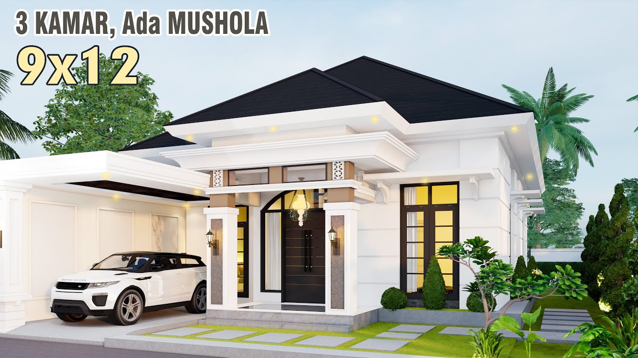 RUMAH MODERN KLASIK | 3 KAMAR, ADA MUSHOLA