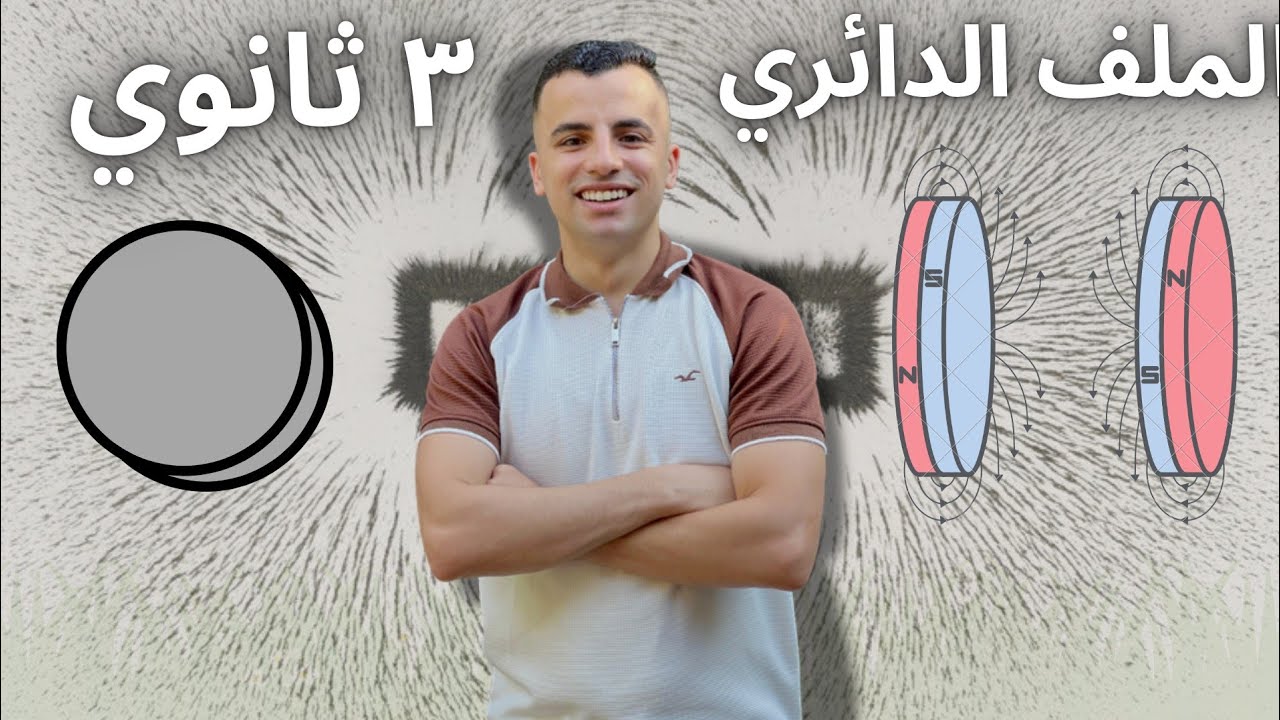 3ث – فيزياء | فرم الملف الدائري (مراجعة الملف الدائري + أفكار المسائل + حل أهم المسائل)