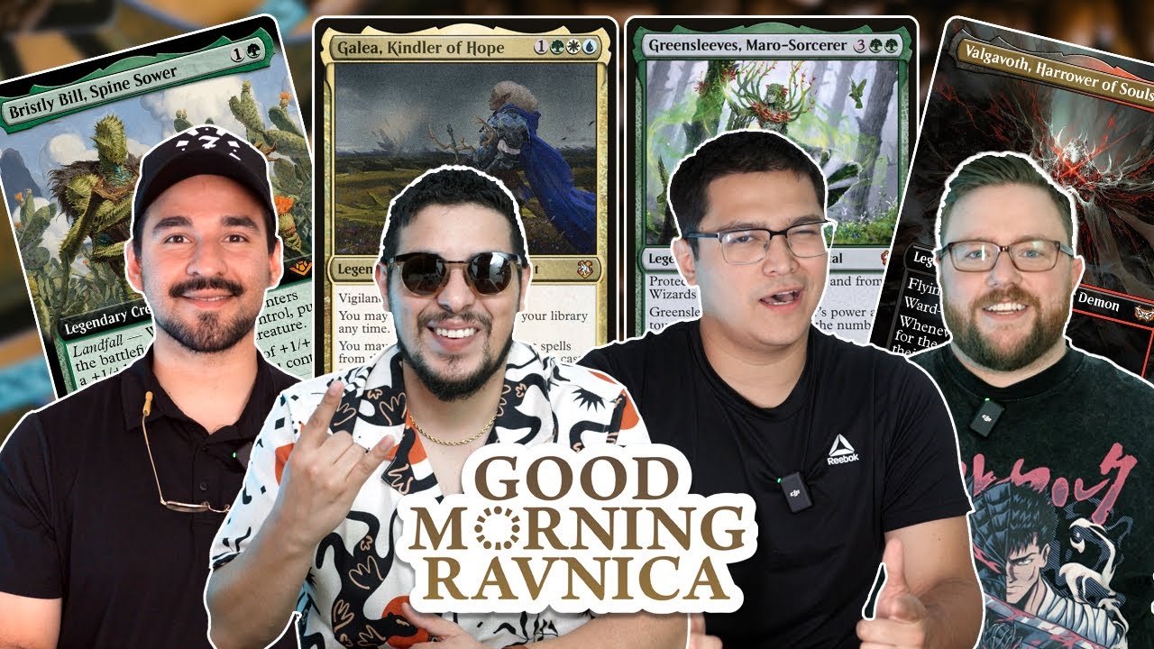 ATTACK ON VALGAVOTH! | Valgavoth vs  Greensleeves vs Galea vs Bristly Bill | MTG Commander Gameplay