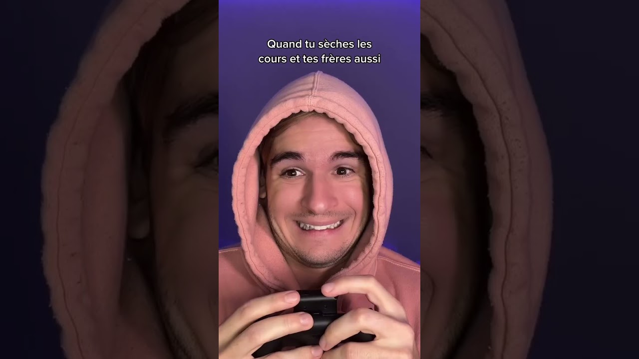 Quand tu s&egrave;ches les cours et tes fr&egrave;res aussi