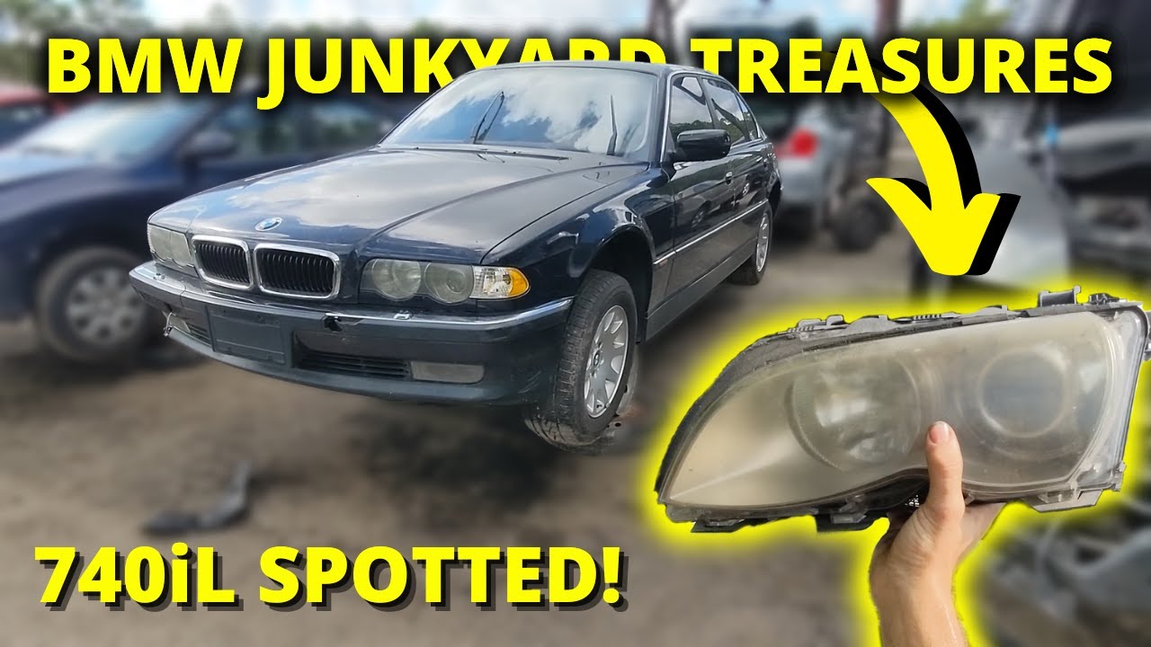 Я нашел еще несколько сокровищ BMW на местной авторазборке! (Запчасти для E46 и E39!)