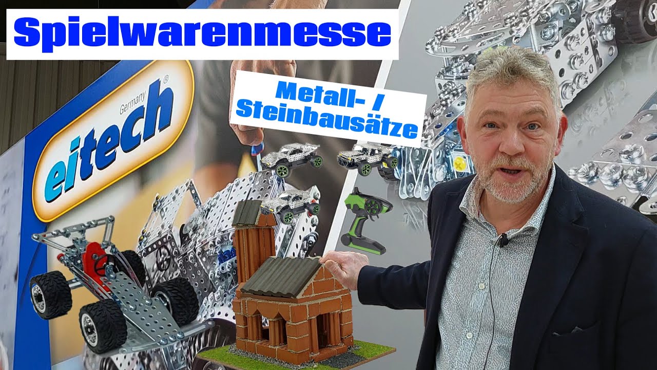 eitech - Metall- / Steinbaukästen auch für Crawler Trucker Scaler , LGB Gartenbahn - Spielwarenmesse