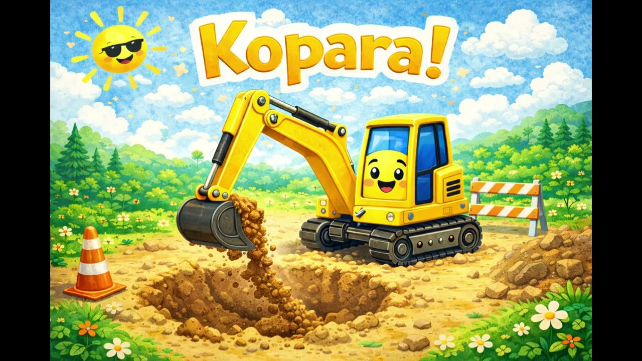👉 Kopara! 🚜 | Piosenka dla dzieci | Mambo Jambo