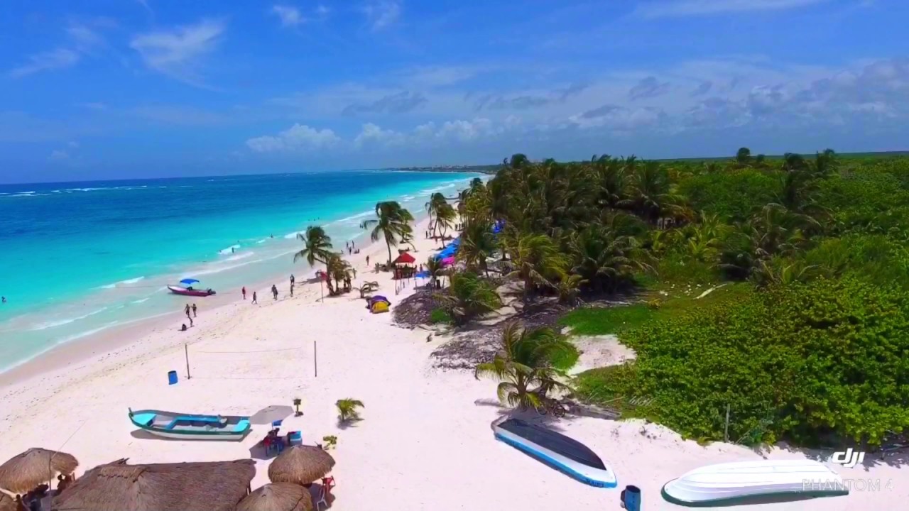 Der schönste Strand der Welt ist in Tulum😱Drone views